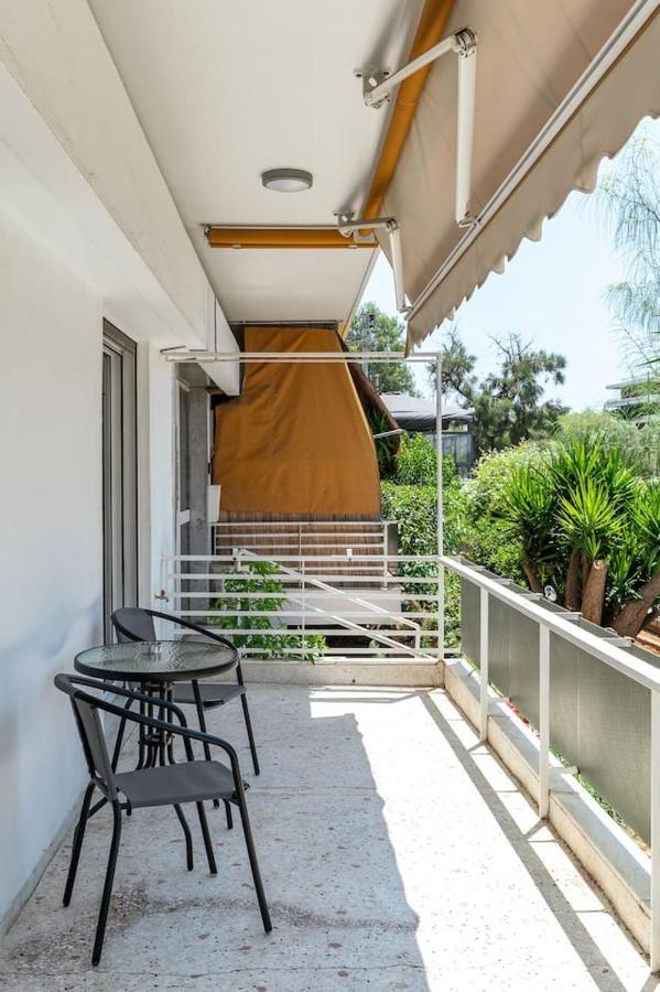 Cozy 2bd Beachfront Escape In The Heart Of Glyfada Appartement